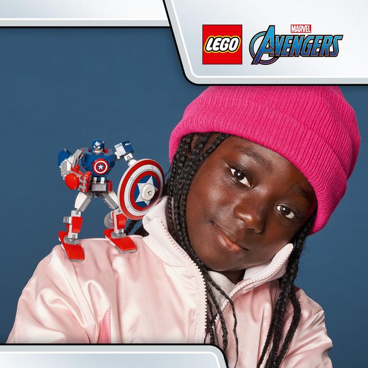 Produktbild LEGO Captain America Mech (76168, LEGO Marvel)