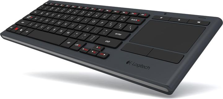 Actual product image Logitech Wireless Illuminated Keyboard K830 (DE, Wireless)