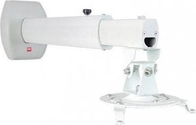 Actual product image Avtek Pro 1500 - Bracket - for projector - aluminum - white - wall-mountable (Wall)