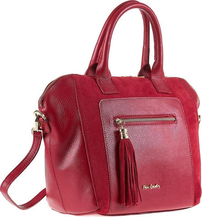 Produktbild Pierre Cardin Damen Handtasche Made In Italy - Modell Silvana Pro - 100% Leder - 40.0 X 26.0 X 17.0 Cm