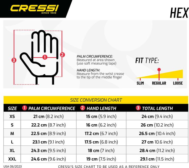 Actual product image Cressi Hex (XL)