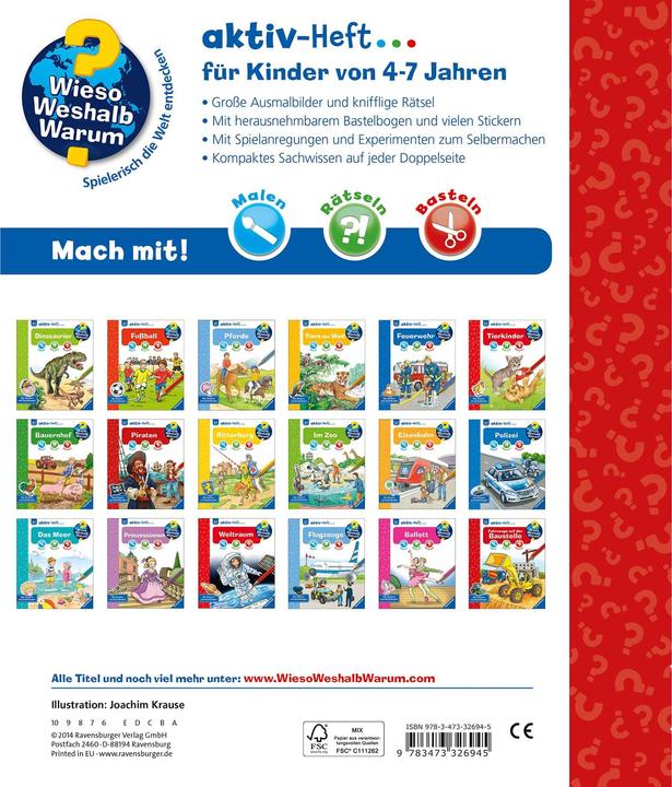 Actual product image Ravensburger Piraten (German, Joachim ruffle, 2014)