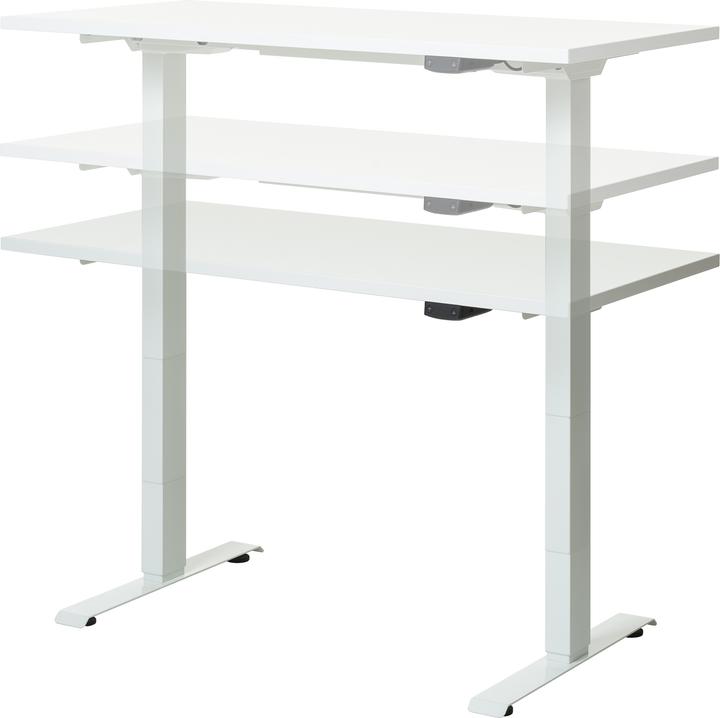Actual product image Ergowork Modest II Electric Desk Frame, White