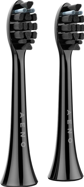 Actual product image Aeno Sonic toothbrushes replacement heads schw (2 x)