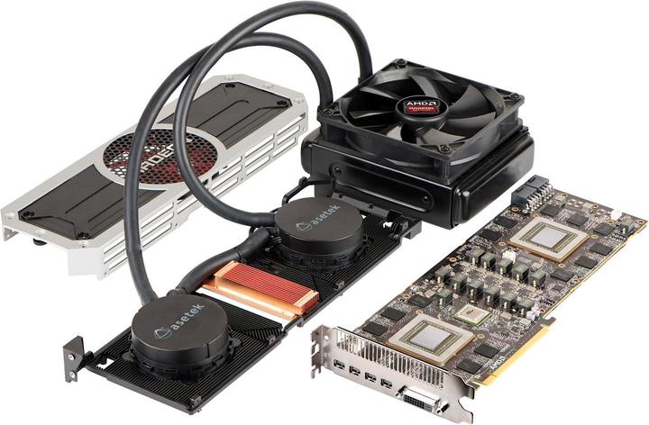 Actual product image Sapphire Radeon R9 295X2 (4 GB)
