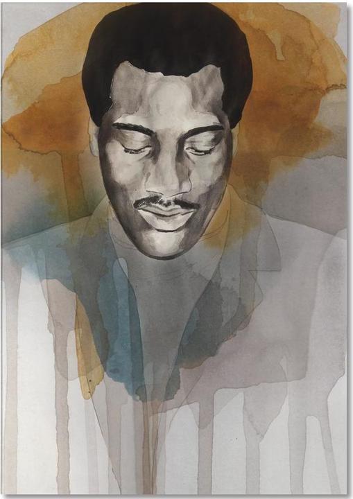 Image du produit Juniqe Otis Redding - Portraits (A5, Blanc)