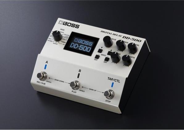 Actual product image BOSS DD-500 musical instrument amplifier part/accessory footswitch/controller