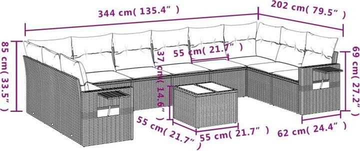 Produktbild vidaXL Mariam