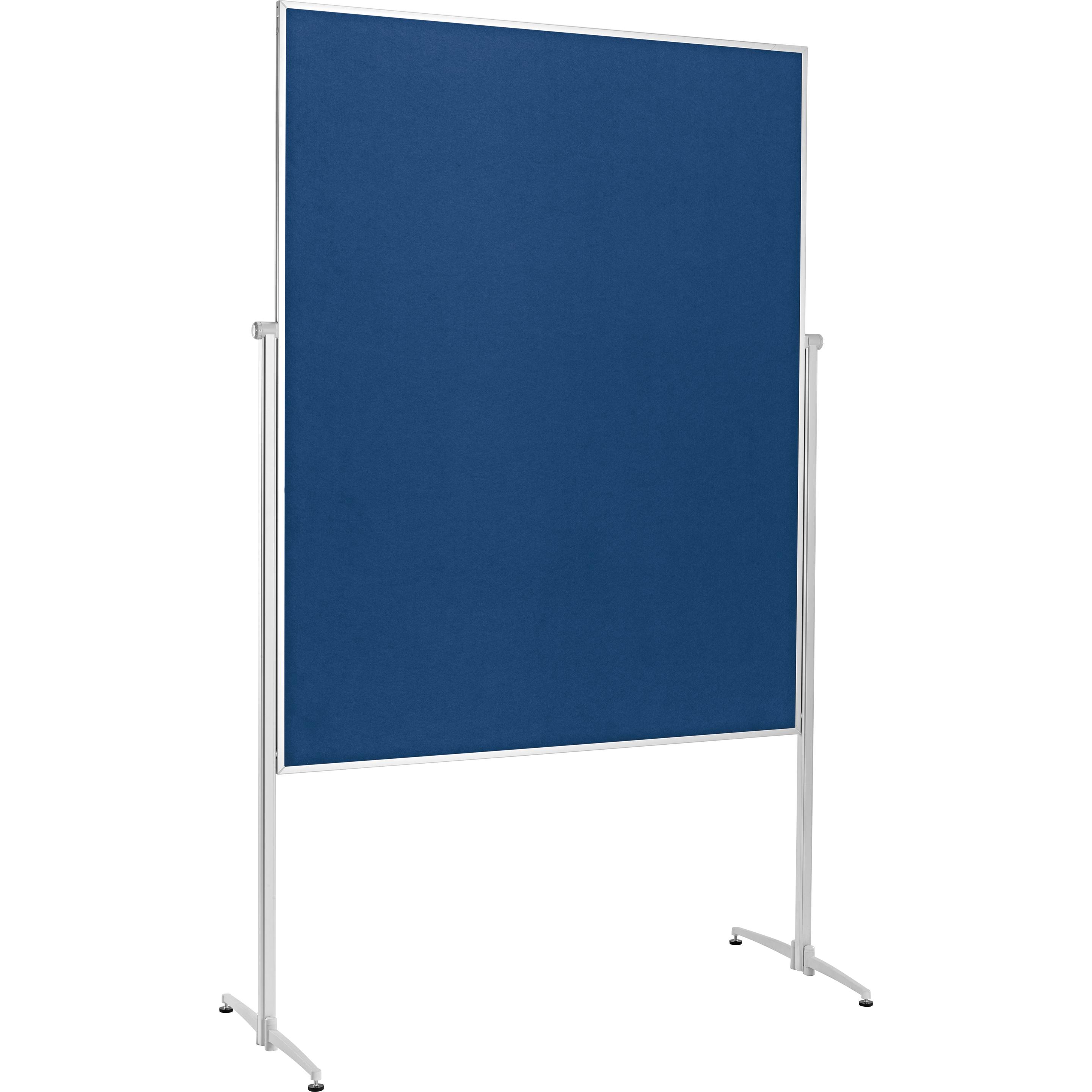 Magnetoplan, Präsentationstafel, Design-Moderatorentafel, Filz einteilig (120 x 155 cm)