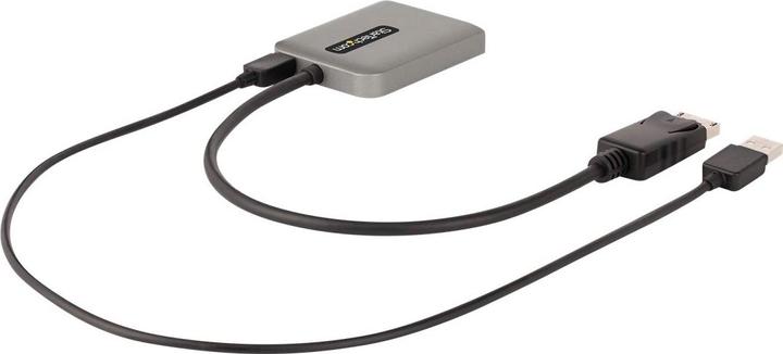 Productafbeelding StarTech com DP naar Dual HDMI MST HUB - Dual HDMI 4K 60Hz - DisplayPort Multi Monitor Adapter met 1f (HDMI, 4.30 cm)
