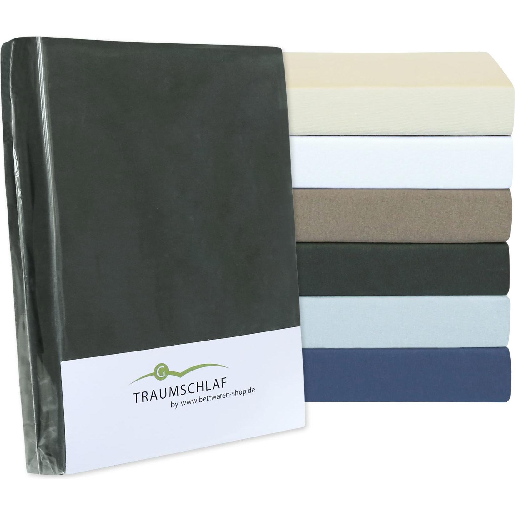 Thumbnail - Traumschlaf, Fixleintuch, Jersey-Elasthan Stretch (180-200 x 200-220 cm)