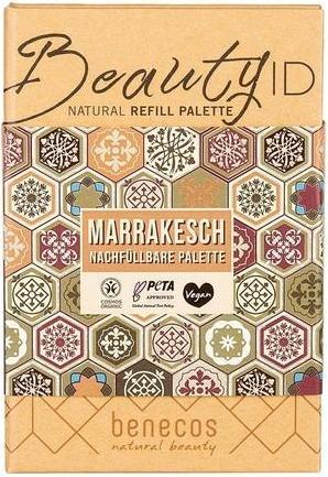 Produktbild Benecos BIO-Palette Small Marrakech - 12g - Beauty ID (Lilac Light, Muddy Olive, Very Woody, Matt Desert)