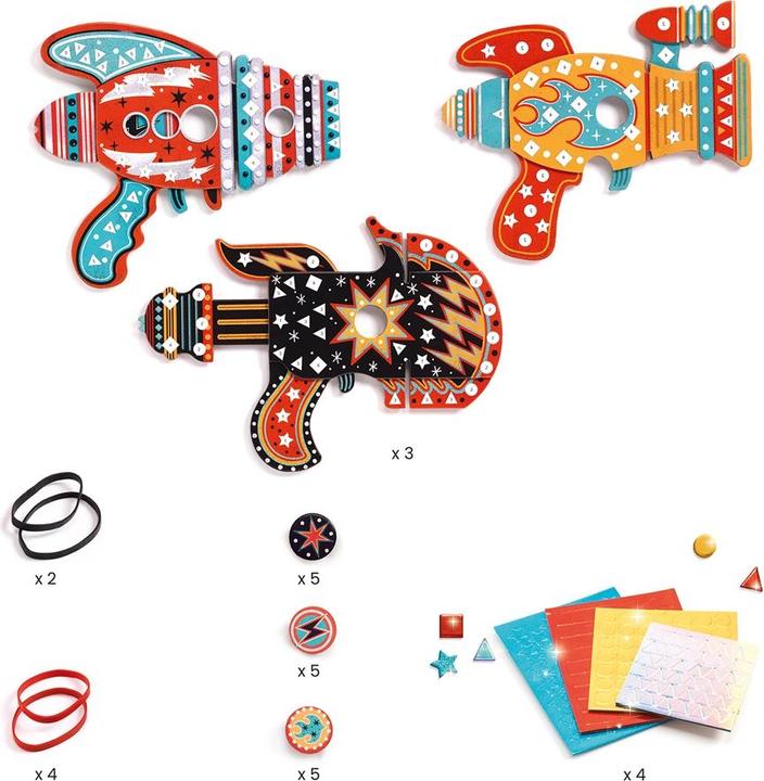 Produktbild Djeco DIY - 3 Token-Werfer