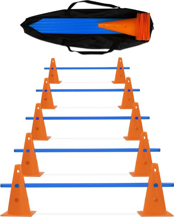 Sportikel24 Parcours-Hürden-Set für Agility