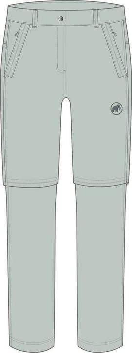 Actual product image Mammut Hiking V Zip Off Pants Women (Frequency band 38 (2600 MHz))