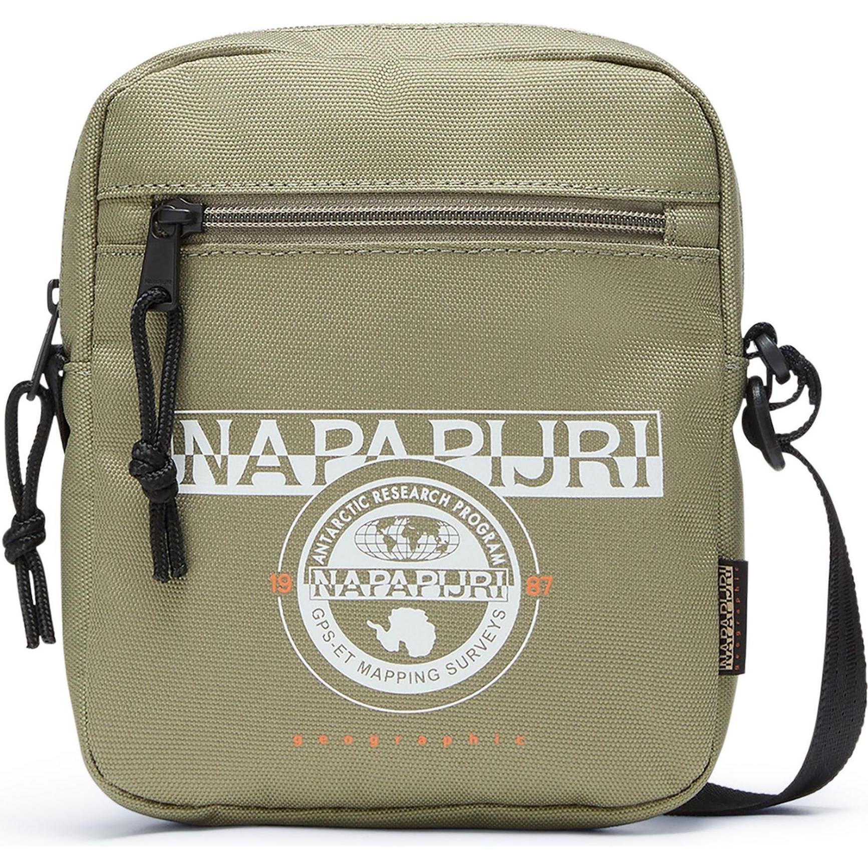 Napapijri, Handtasche, H-Boussine Umhängetasche 17.5 cm, Grün