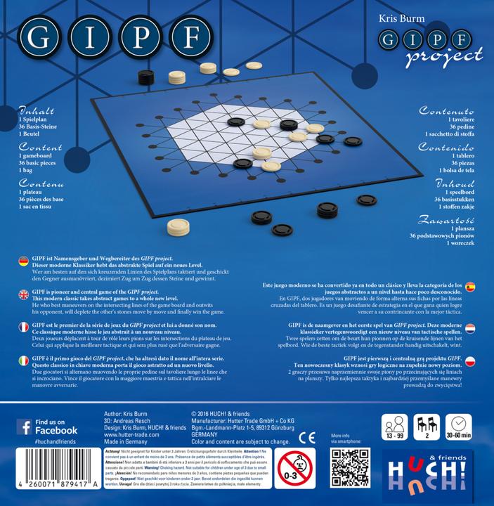 Produktbild Gipf (Deutsch, Englisch, Französisch, Italienisch, 2 Spieler)