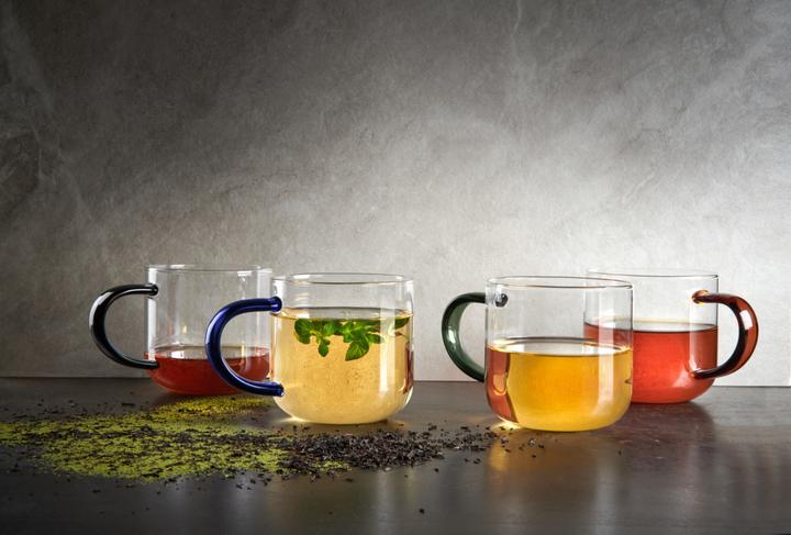 Actual product image ASA Selection ASA coppa glass tumbler with black handle 0.4l (400 ml, 1x)