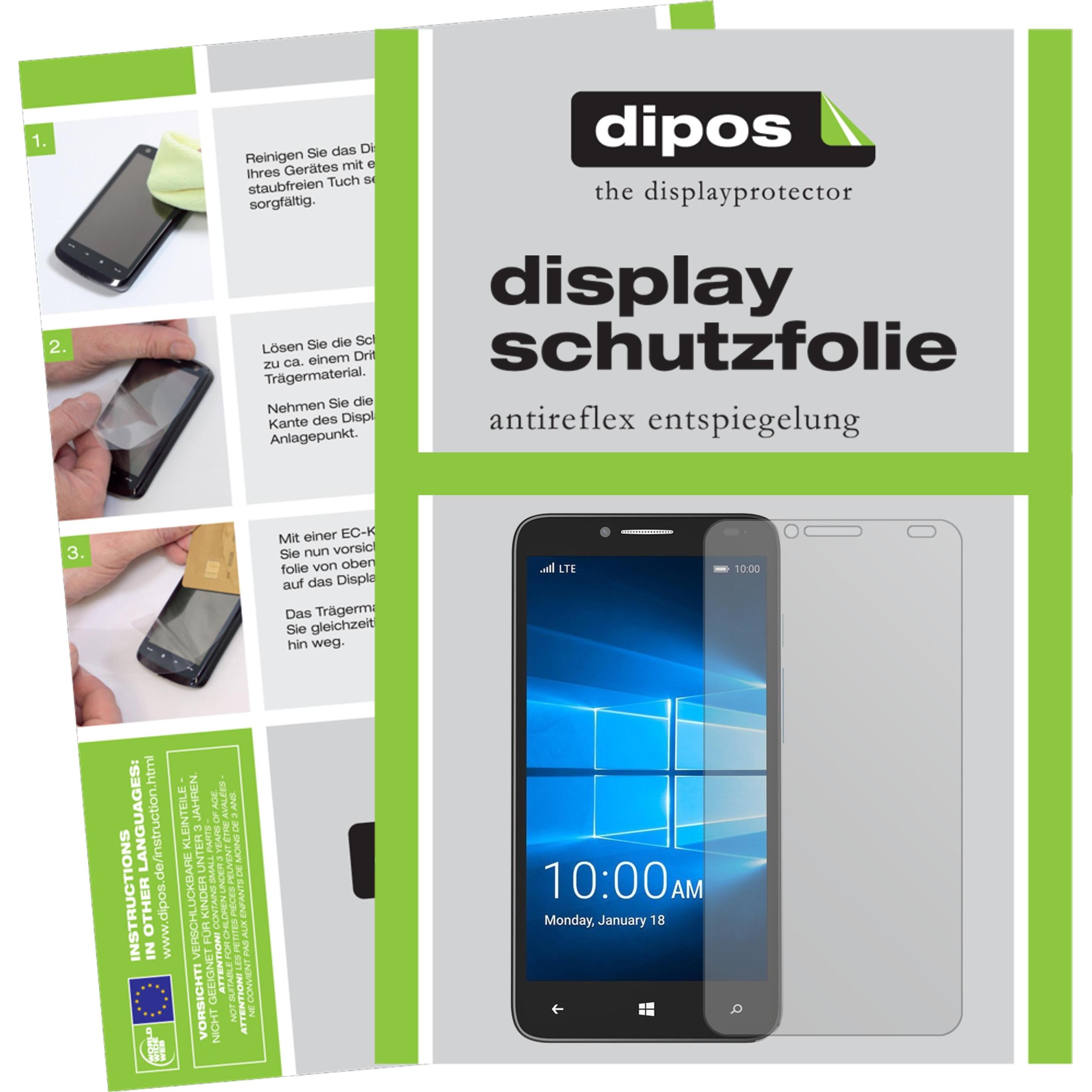 Thumbnail - Dipos Displayschutzfolie Antireflex (2 Stück, Alcatel Idol 4 Pro), Smartphone Schutzfolie, Transparent