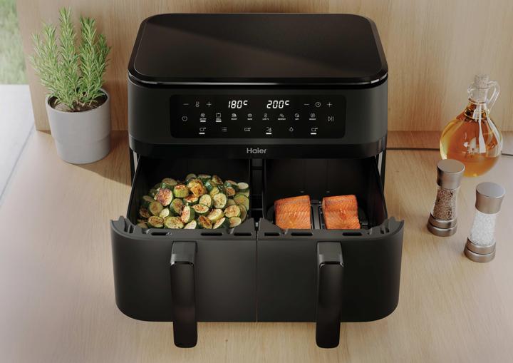 Actual product image Haier I-Master Series 3 Double Drawer 11l AirFryer