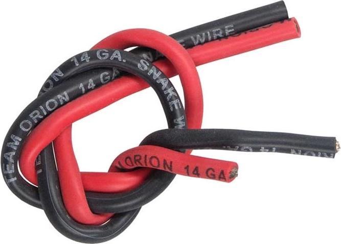 Immagine prodotto Team Orion Snake Wire 14 guage black and Red