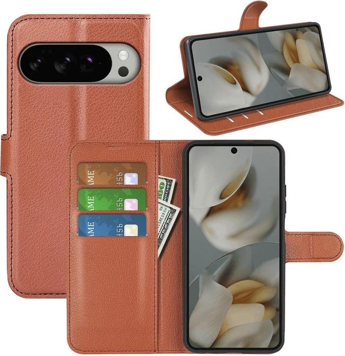 Produktbild Cover-Discount Google Pixel 10 Pro XL - Leder Etui Hülle (Google Pixel 10 Pro XL)