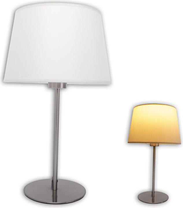 Produktbild Näve Tischleuchte Bologna h: 45cm beige (E27)