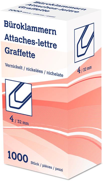 Produktbild Neutral Büroklammern Nr. 4 (1x)