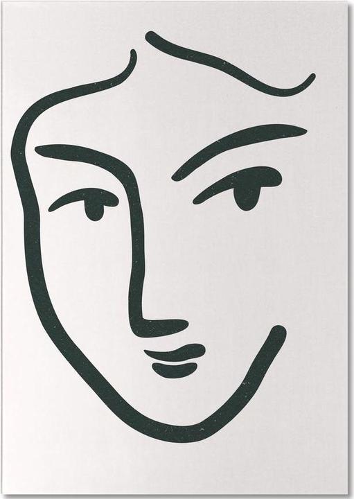 Produktbild Juniqe Lithograph IV - Porträts (A5, Liniert)