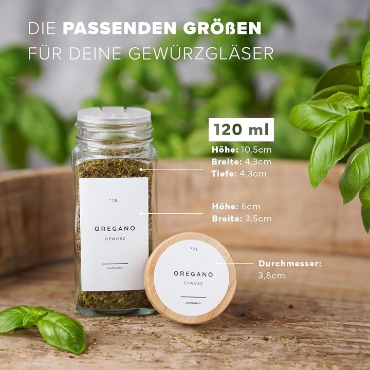 Actual product image Havenhaus Gewürzgläser-Set (0.12 l)