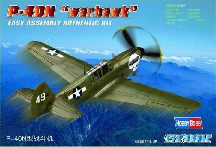 Produktbild Hobby Boss P-40N "Kitty hawk"