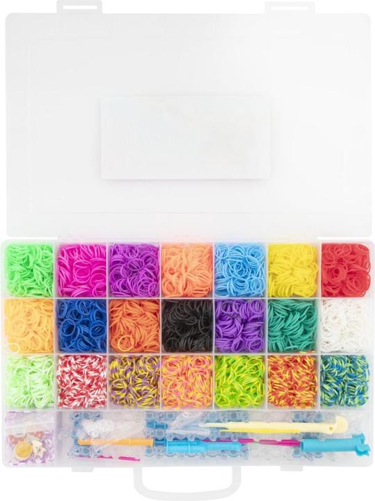 Produktbild Joya - Rubber Band Loom Kit, plastic storage box (981046)