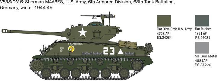 Actual product image 1:56 Sherman M4A3E8 Fury