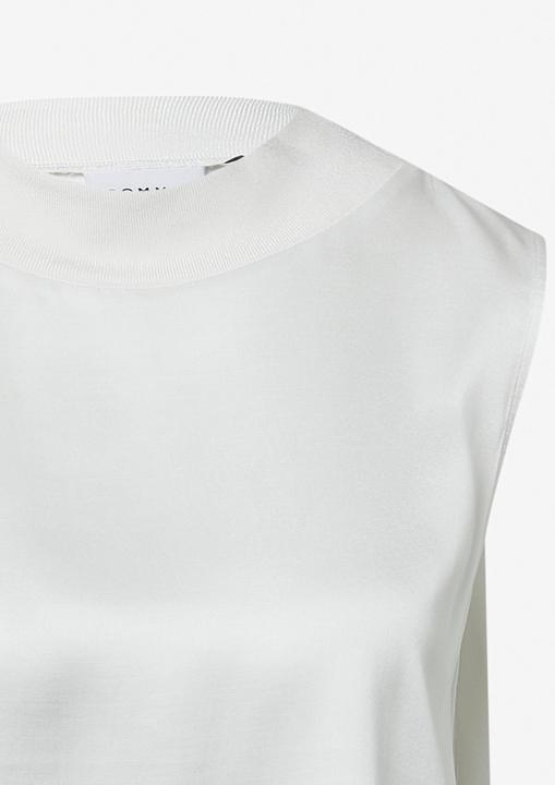 Immagine prodotto Comma Bluse Ärmellose Bluse mit Feinrippkragen (34)