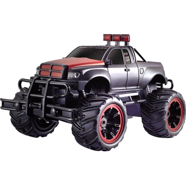 Megaleg Fjernstyret Monster Truck Off-Road 1:16 Sort