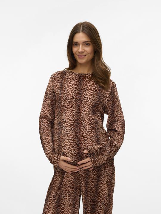 Produktbild Mamalicious Normal geschnitten Rundhals Top Bluse (M)