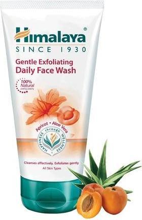 Actual product image Himalaya Gentle Exfoliating Daily Face Wash for All Skin Types 150ml (Facial cleansing wipes, 150 ml)