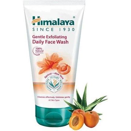 Himalaya, Gesichtsreinigung, Gentle Exfoliating Daily Face Wash for All Skin Types 150ml (Reinigungstücher Gesicht, 150 ml)