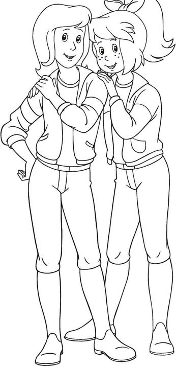 Actual product image Bibi & Tina: Mein schönstes Malbuch