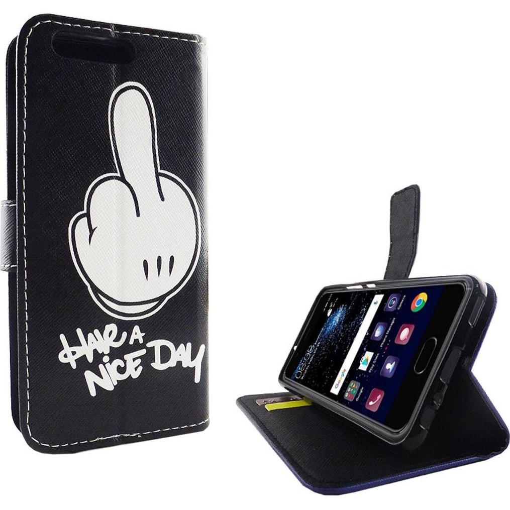 Thumbnail - König Design Schutz Handy Hülle für Huawei P10 Case Cover Tasche Wallet Etui Handyhülle Neu (Haier P10), Smartphone Hüll...