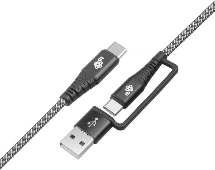 Image du produit Lenovo USB A/C - Câble USB C noir (1.20 m, USB 3.2 Gen 1, 60 W)