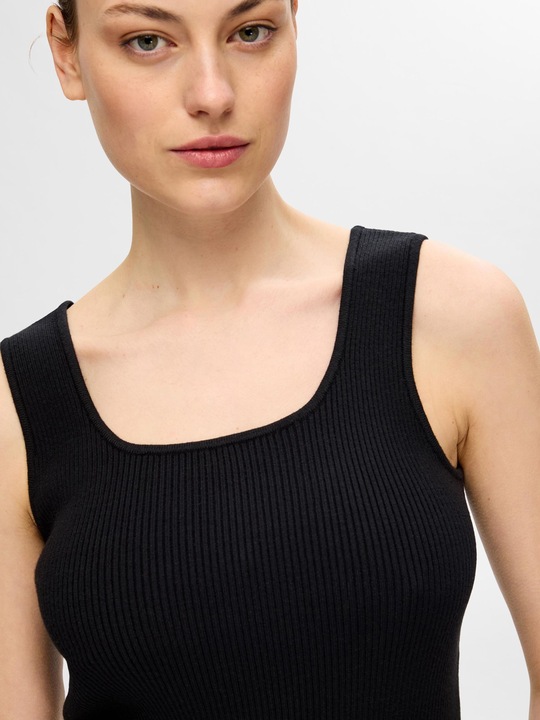 Actual product image Selected Femme Ribbed tank top (XL)