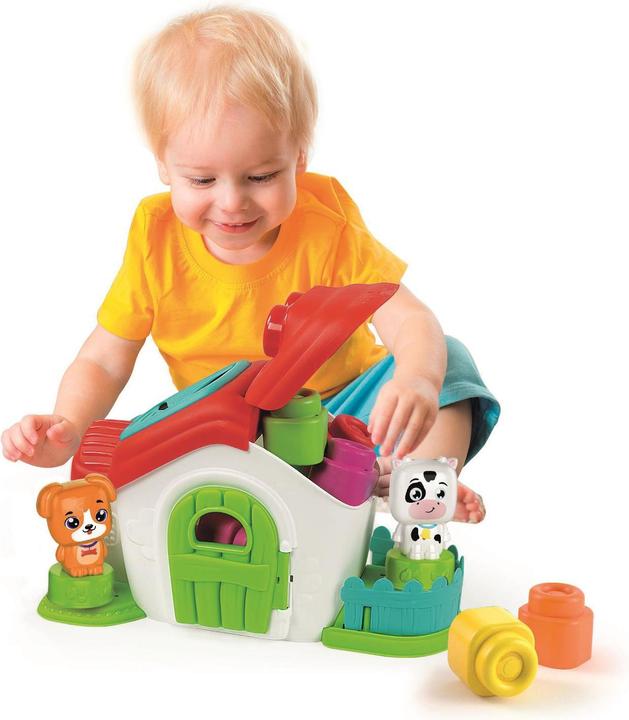 Actual product image Clementoni Baby Clemmy - Sensory Farm with Blocks (17767)