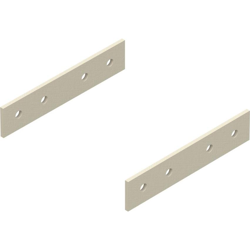 Niedax, Canale passacavi, Connettori di testa in PRFV (12 cm)