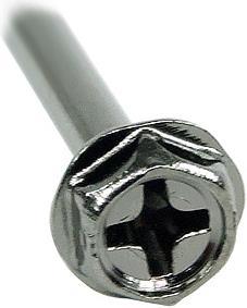 Image du produit Phobya Vis UNC 6-32 x 35 croix (4xpcs) black nickel