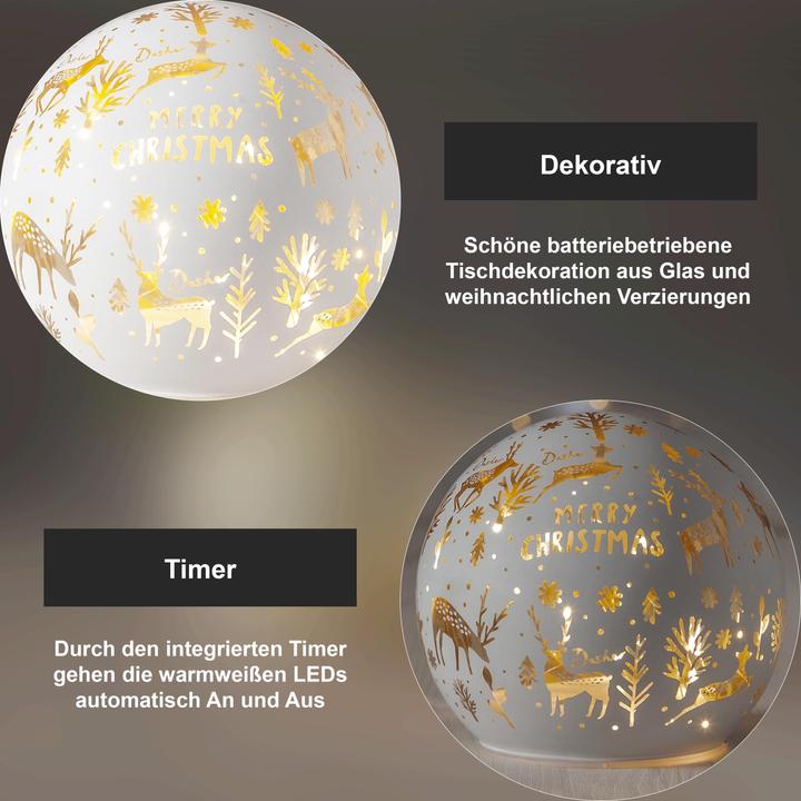 Produktbild Star Trading Glas Decoration MerryX-mas