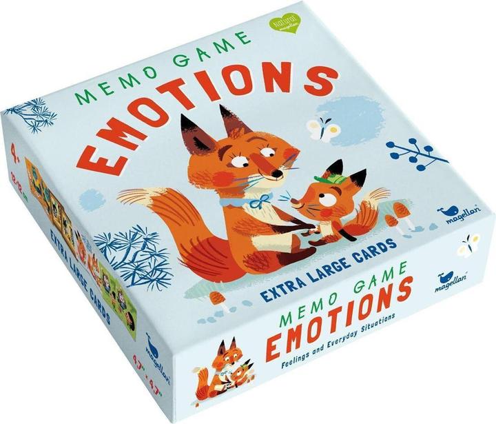 Produktbild Memo Game - Emotions (Deutsch, Englisch, 2 - 4 Spieler)
