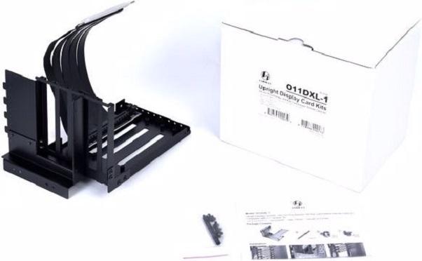 Actual product image Lian-Li O11DXL-1X-4 riser card + PCI slot bracket - PCIe 4.0