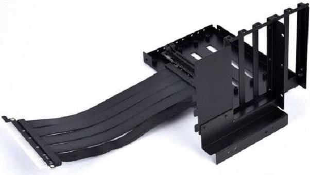 Actual product image Lian-Li O11DXL-1X-4 riser card + PCI slot bracket - PCIe 4.0
