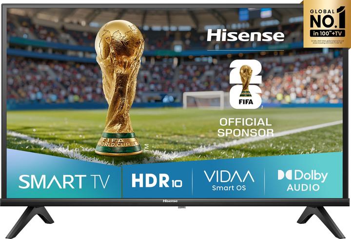 Immagine prodotto Hisense TV 32A4Q (32", LED, HD, 2025, CH, DE)